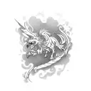 a griffin tattoo design idea