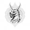 a griffin tattoo design idea