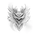 a griffin tattoo design idea