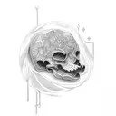 adhd and anxiety tattoo design idea