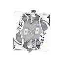 deck of cards tattoo design idea