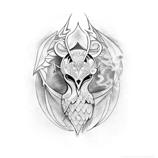 ave fenix tattoo design idea