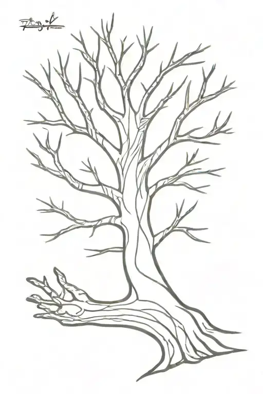 tree of death guitar fingerboard inlay forearm tattoo tattoo design idea