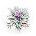 Wrap around heather bush tattoo design idea