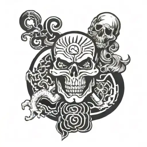 medicine , surgeon , mafia symbol incorporated tattoo design idea