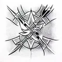 Arrow tattoo design idea