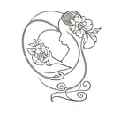 ectopic pregnancy tattoo design idea