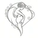 ectopic pregnancy tattoo design idea
