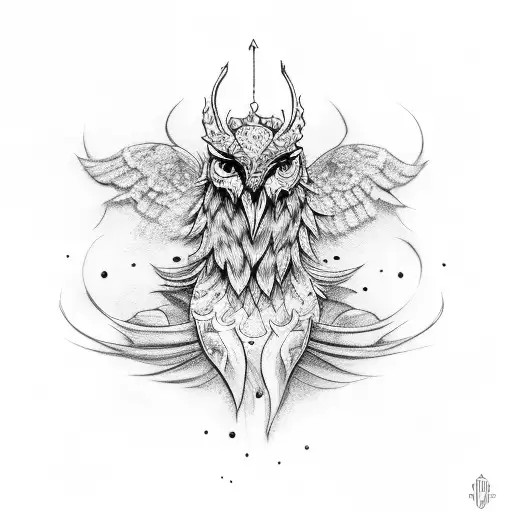 fenix tattoo design idea