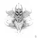 fenix tattoo design idea