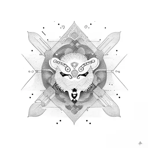 Inner Peace tattoo design idea