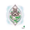 street sign saying emeralda island rd tattoo design idea