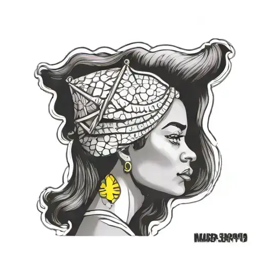 marge simpson tattoo design idea