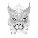 Jungle tattoo design idea