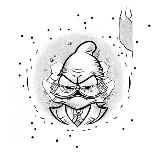 scrooge mcduck tattoo design idea