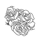 march birthflower bouquet tattoo design idea