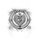 Spor Lisboa e Benfica tattoo design idea