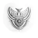 Spor Lisboa e Benfica tattoo design idea