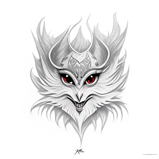 xayah lol tattoo design idea