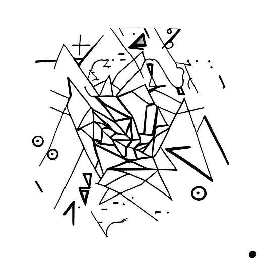 anxiety is the dizziness of freedom tattoo design idea