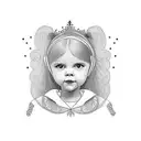 valentina sofia and isabella are the names of my 3 daughters.  i would like something with their names on it tattoo design idea