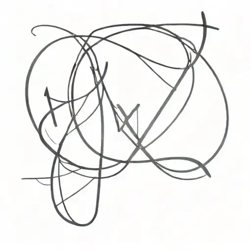 small  trinagle formed out of  letters "NYX" tattoo design idea