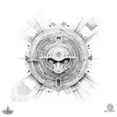 karna surya kavach tattoo design idea