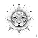 karna surya kavach tattoo design idea