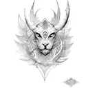 karna tattoo design idea