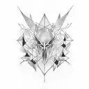 karna tattoo design idea