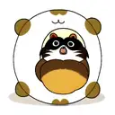 tanuki tattoo design idea