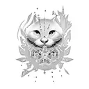 juice wrld  tattoo design idea