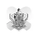 design depicting overcoming struggles tattoo design idea