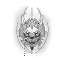 design depicting overcoming struggles tattoo design idea