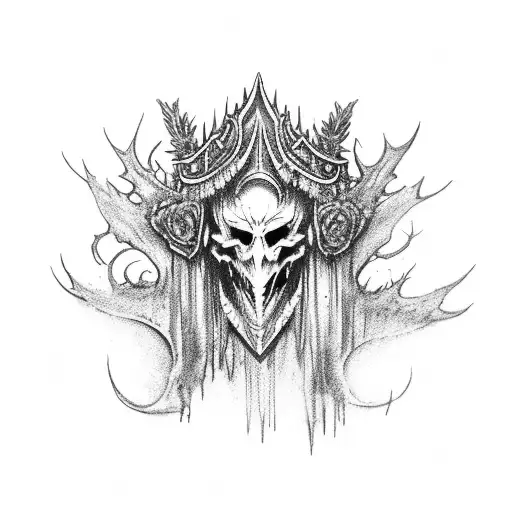 Bloodborne hunter tattoo design idea