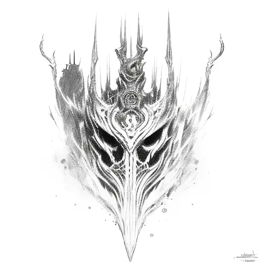 Bloodborne hunter tattoo design idea