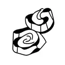 candy wrapper tattoo design idea