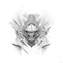 ahuego tattoo design idea