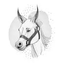 bojack horseman reference tattoo design idea