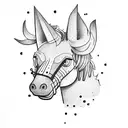 bojack horseman reference tattoo design idea