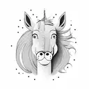 bojack horseman reference tattoo design idea