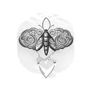 cursive script shaped like a butter fly that says "my heart keeps saying stay young" tattoo design idea