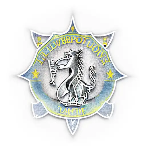 THE INITIALS OF THE MOTO YOU'LL NEVER WALK ALONE FROM LIVERPOOL fc (YNWA). Just the letters  tattoo design idea