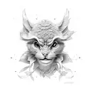 bittersweet symphony hook notes tattoo design idea