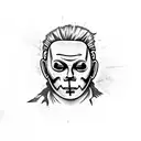 Michael Myers  tattoo design idea