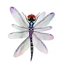 Dragonfly tattoo design idea