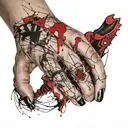 wedding ring finger tattoo tattoo design idea