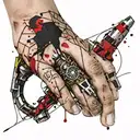 wedding ring finger tattoo tattoo design idea