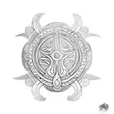 polynesian octopus tattoo design idea