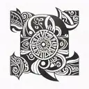 bracelet tattoo design idea